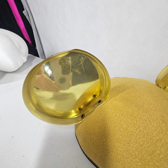 Disney World Mickey Mouse Ear Hat Happiest Celebration On Earth Gold Adult 2005 - Picture 6 of 6